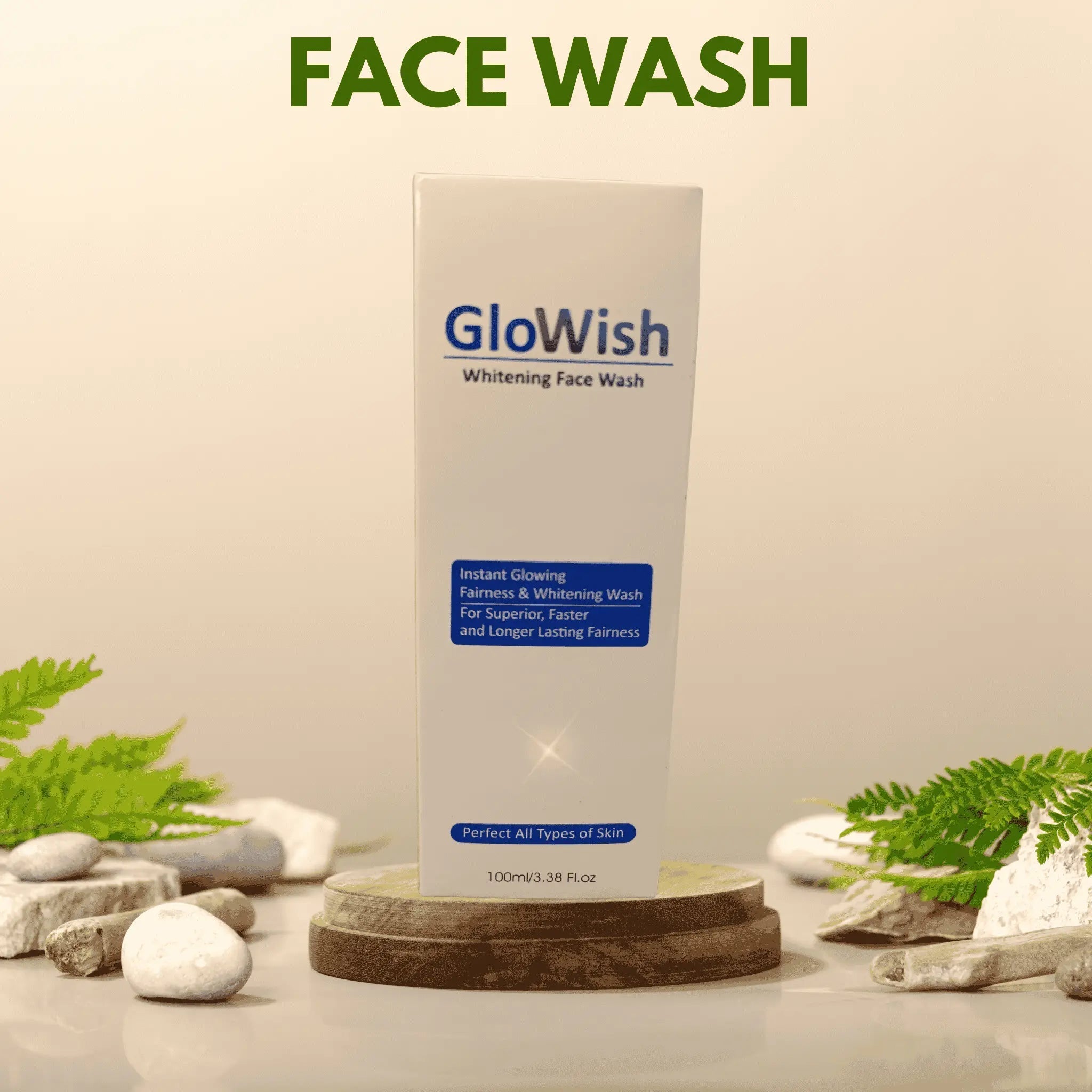 Glowish whitening facewash with 30% OFF - My Store