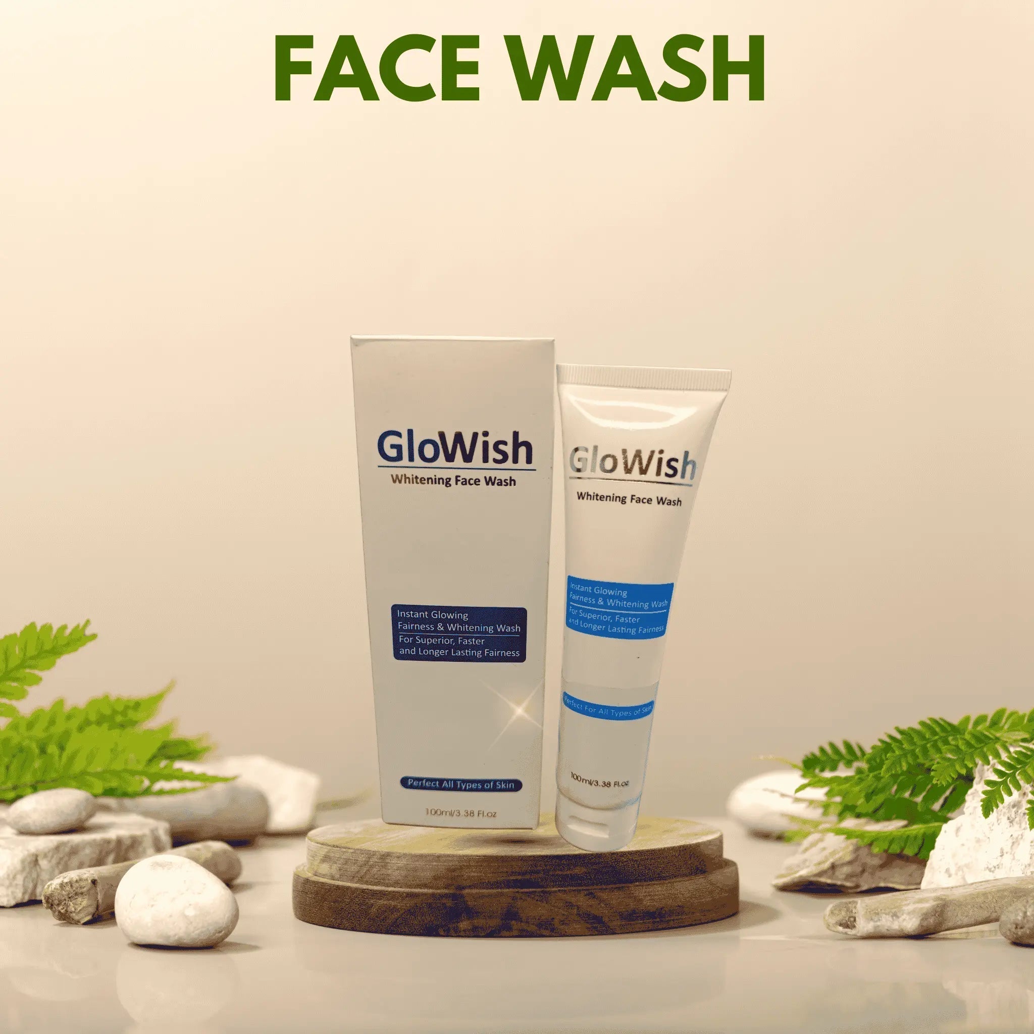 Glowish whitening facewash with 30% OFF - My Store