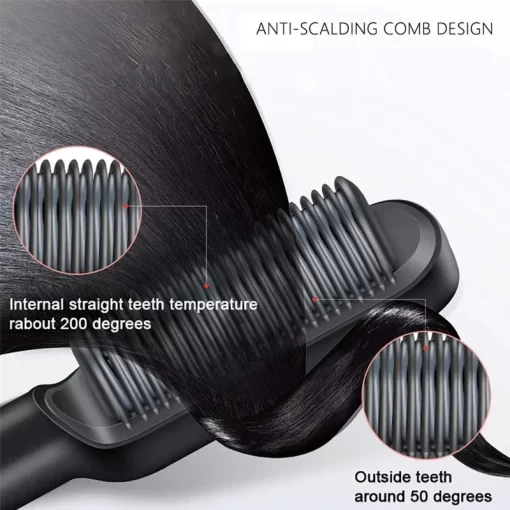 2-in-1 HAIR STRAIGHTENER COMB - My Store